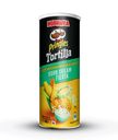 Чипсы Pringles Tortilla со вкусом сметаны, 160 г