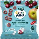 Фрутопаффсы кукурузно-рисовые ФрутоНяня с яблоком и вишней с 12 месяцев, 21 г