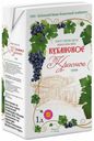 Вино Кубанское красное сухое 9 - 11% 1 л Россия