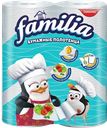 Полотенца бумажные FAMILIA®, Белые, 2-слойные, 2рулона 