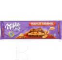 Шоколад MILKA молочный с карамельной начинкой с арахисом 276г