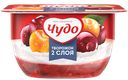 Творожный десерт 4% «Чудо» со вкусом вишни и черешни, 100 г