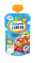 Пюре ФРУТО-НЯНЯ фруктовое натуральное для детей, 90г в ассортименте
