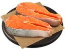 Стейк из лосося, полуфабрикат из замороженного сырья