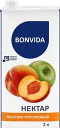 Нектар BONVIDA Яблочно-персиковый