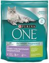 Сухой корм Purina One с индейкой и рисом для кошек с чувствительным пищеварением 750 г
