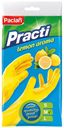 Перчатки хозяйственные Paclan Practi с ароматом лимона р M желтые