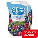 Йогурт ФРУАТЕ, Вишня-черная смородина, 950г