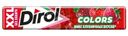 Жевательная резинка Dirol Colors XXL микс клубничных вкусов без сахара ароматизированная, 19г