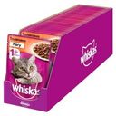 Влажный корм для кошек Whiskas рагу с телятиной, 85г (28 шт)
