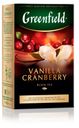 Чай черный Greenfield Vanilla Cranberry листовой, 100 г