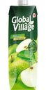 Сок Global Village яблочный 950мл