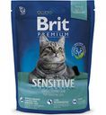 Корм для кошек с чувствительным пищеварением Brit Premium Ягнёнок и рис, 800 г