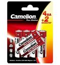 Батарейки алкалиновые Camelion AA LR6, 4+2шт.