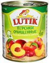 Персики Lutik половинками в сиропе 850 г
