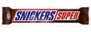 Батончик Snickers Super шоколадный нуга-карамель-арахис, 80г