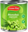Горошек GREEN RAY молодой нежный, 400г