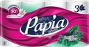 Бумага туалетная PAPIA Tropical exotics 3-слоя, 8шт