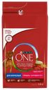 Сухой корм для собак Purina ONE для средних и крупных пород с высоким содержанием говядины и с рисом, 3,8 кг