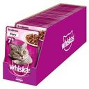 Влажный корм для кошек старше 7 лет Whiskas рагу с ягненком, 85г (28 шт)