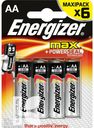Батарейка ENERGIZER MAX+PowerSeal AA/LR6 6шт
AA/LR6 6шт, AAА/LR3 6шт