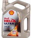 Моторное масло синтетическое Shell Helix Ultra 5W-30, 4 л