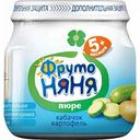 Пюре овощное ФрутоНяня кабачок и картофель с 5 месяцев, 80 г
