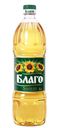 Масло «Благо» подсолнечное, рафинированное, 1 л