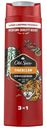 Гель для душа мужской и шампунь Old Spice Tiger Claw 2в1, 400мл