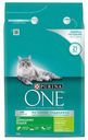 Корм для домашних кошек Purina One 3кг индейка,цельные злаки