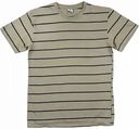 Футболка мужская Donland цвет: хаки полоска, размеры: L-3XL