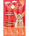 Колбаски для кошек жевательные Molina Оленина и гусь, 20 г