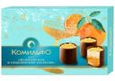 Конфеты Комильфо шоколадные вкус шампанское и сицилийский апельсин 116г
