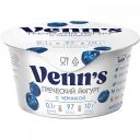 Йогурт греческий Venn's с черникой 0,1%, 130 г