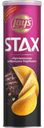 Картофельные чипсы Lay's Stax со вкусом Ароматные ребрышки барбекю 140г