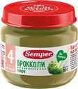 Пюре овощное SEMPER Брокколи, с 4 месяцев, 80г