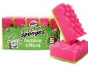Губка для посуды  Jundo BC Bubble effect 16,5×9,5 см, 5 шт.