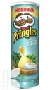 Чипсы PRINGLES картофельные со вкусом сметаны и зелени 165гр