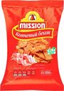Чипсы кукурузные Mission Копченый бекон, 150 г