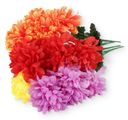 Букет искусственных цветов Хризантемы Маркет 42см, 5шт