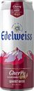 Пивной напиток EDELWEISS вишня нефильтрованный пастеризованный 4,5%, 430мл