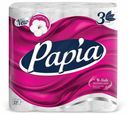 Туалетная бумага Papia белая трехслойная 32 шт