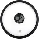 Крышка HOMECLUB 28см, с силиконовым ободом Арт. XW-G-008
