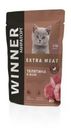 Корм для котят Winner Extra Meat Телятина в желе 80г