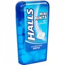 Конфеты mini mints Halls со вкусом Мяты без сахара, 12,5 г