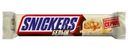 Батончик Snickers Белый шоколадный с арахисом, карамелью и нугой 81г