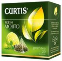 Чай зеленый Curtis Fresh Mojito в пирамидках 1,8 г х 20 шт