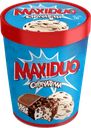 Мороженое Maxiduo Страчателла, ведро, шоколадное печенье, 282г