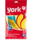 Перчатки хозяйственные York с хлопковым напылением, Mр-р