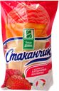 Мороженое БЕЛАЯ ДОЛИНА, Клубника-малина, стаканчик, 70г